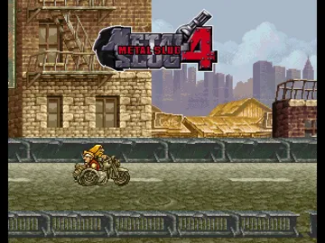 Metal Slug 4 (USA) screen shot title